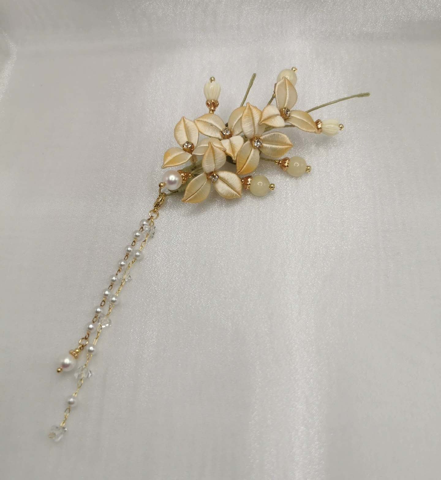 Floret Handmade Brooch-Silk Brooch(Chanhua)