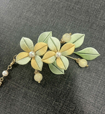 Floret Handmade Brooch-Silk Brooch(Chanhua)