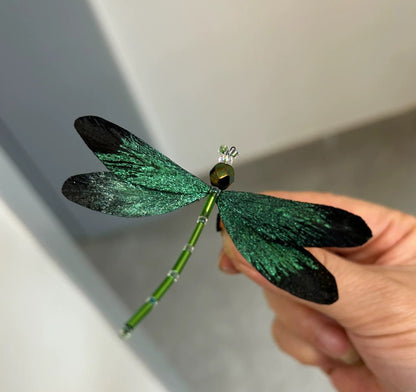 Dragonfly Bespoke Hairpin - Silk Hairdress(Ronghua)