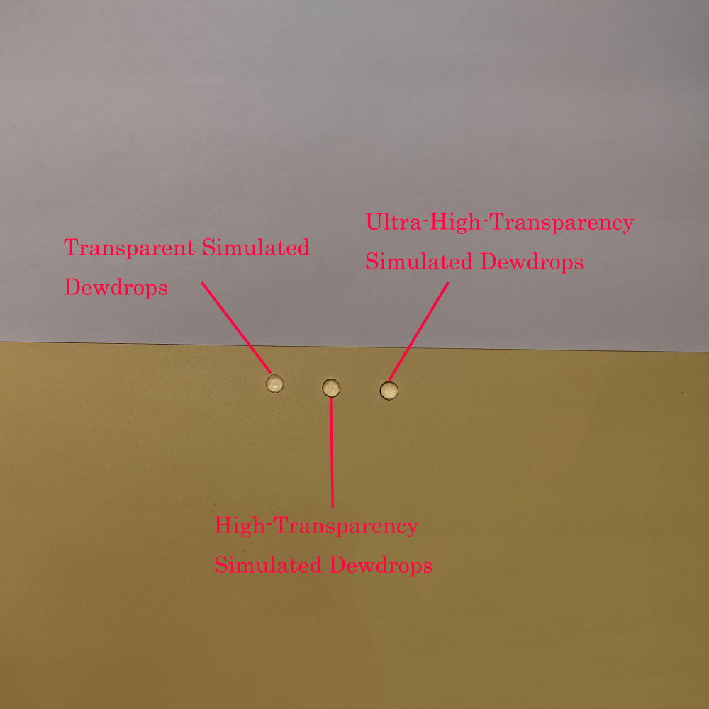 Transparent Simulated Dewdrops - Chanhua And Ronghua Material