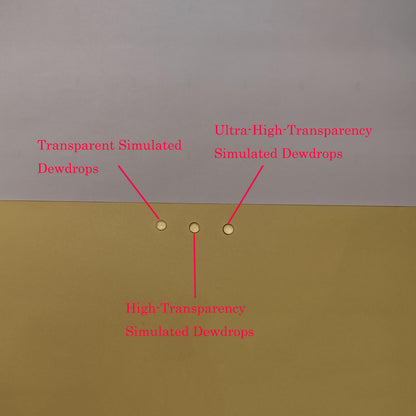 Transparent Simulated Dewdrops - Chanhua And Ronghua Material