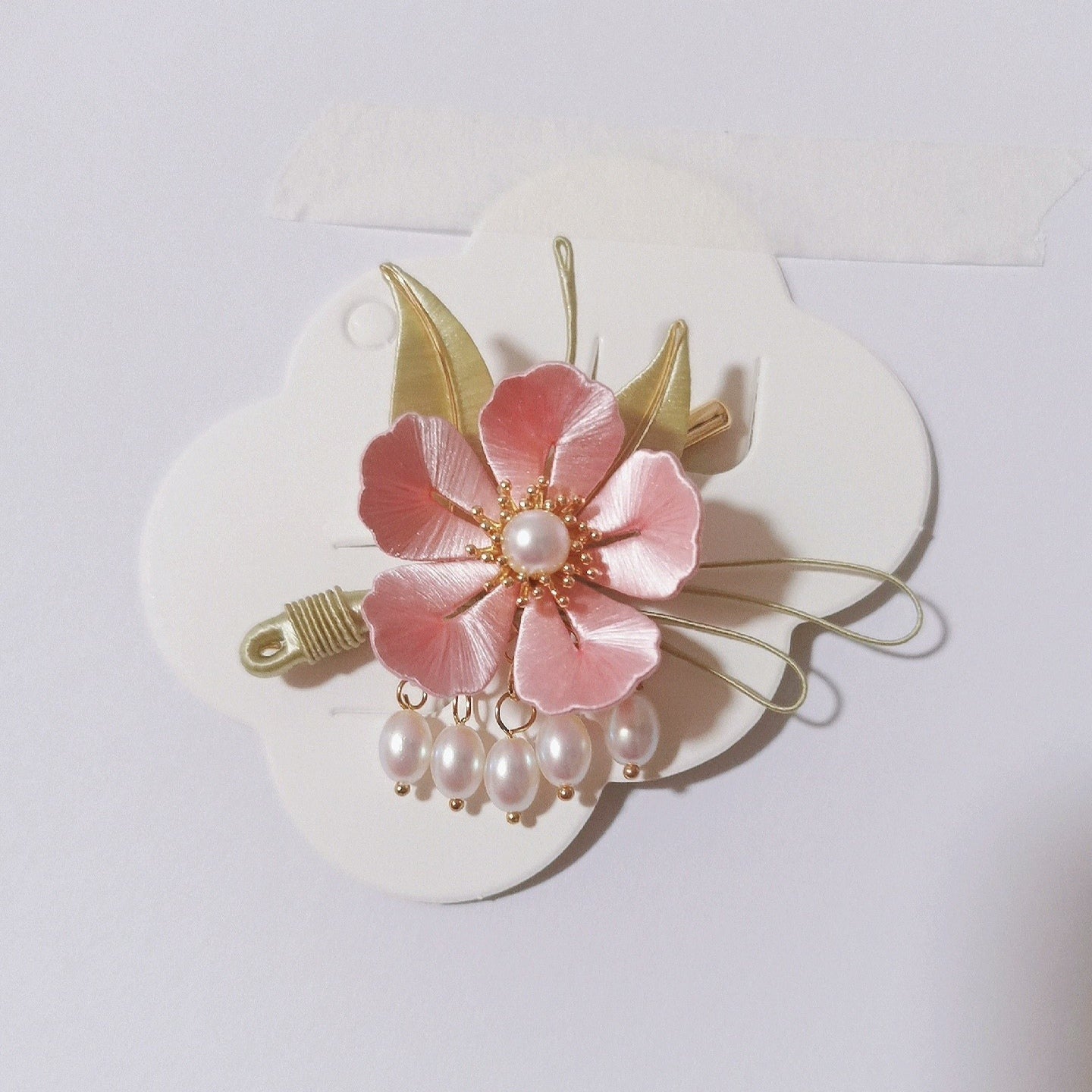 Little Flower Handmade Brooch - Silk Brooch(Chanhua)