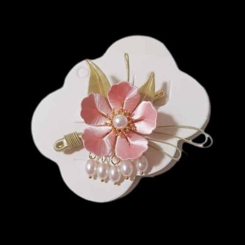 Little Flower Handmade Brooch - Silk Brooch(Chanhua)