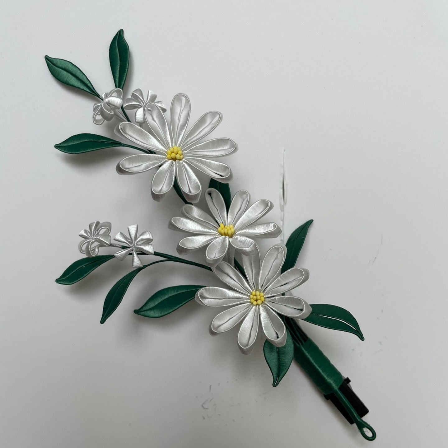 Little Daisy Bespoke Hair Clip - Silk Hair Clip(Chanhua)