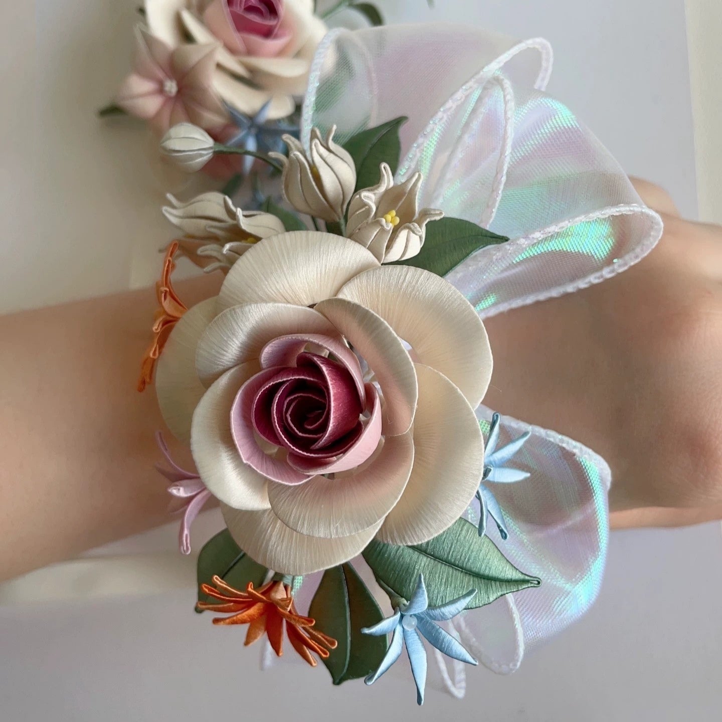 Bespoke Wrist Flower - Silk Wrist Llower(Chanhua)