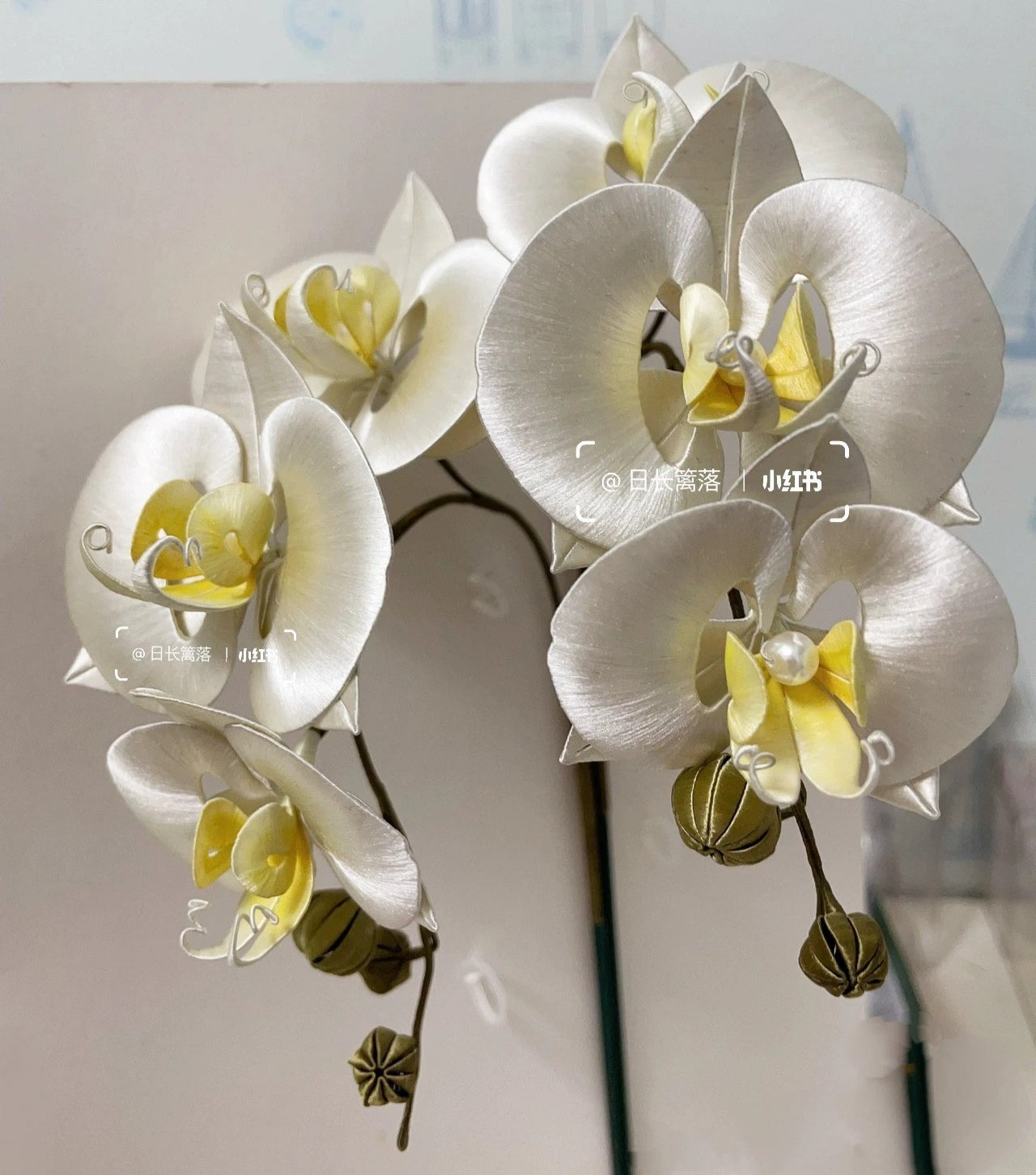 Phalaenopsis Bespoke Ornaments - Silk Ornaments(Chanhua)