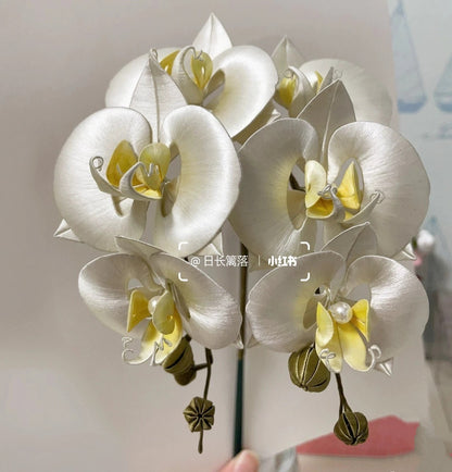 Phalaenopsis Bespoke Ornaments - Silk Ornaments(Chanhua)