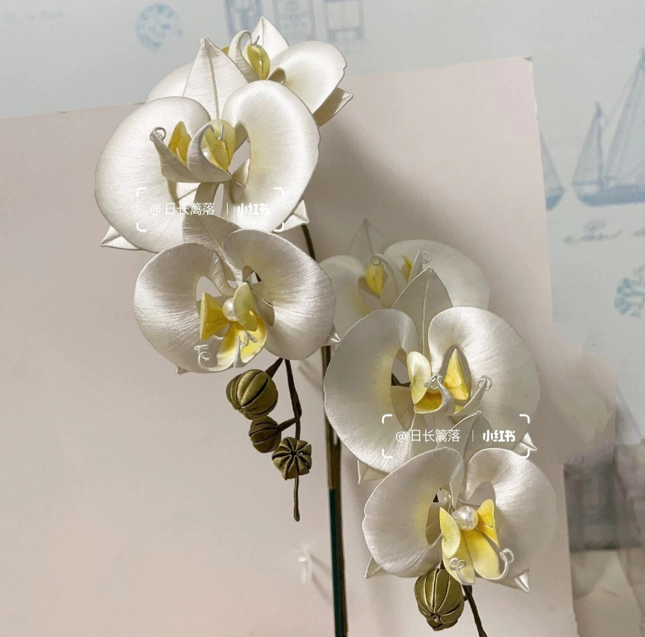 Phalaenopsis Bespoke Ornaments - Silk Ornaments(Chanhua)