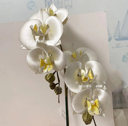 Phalaenopsis Bespoke Ornaments - Silk Ornaments(Chanhua)