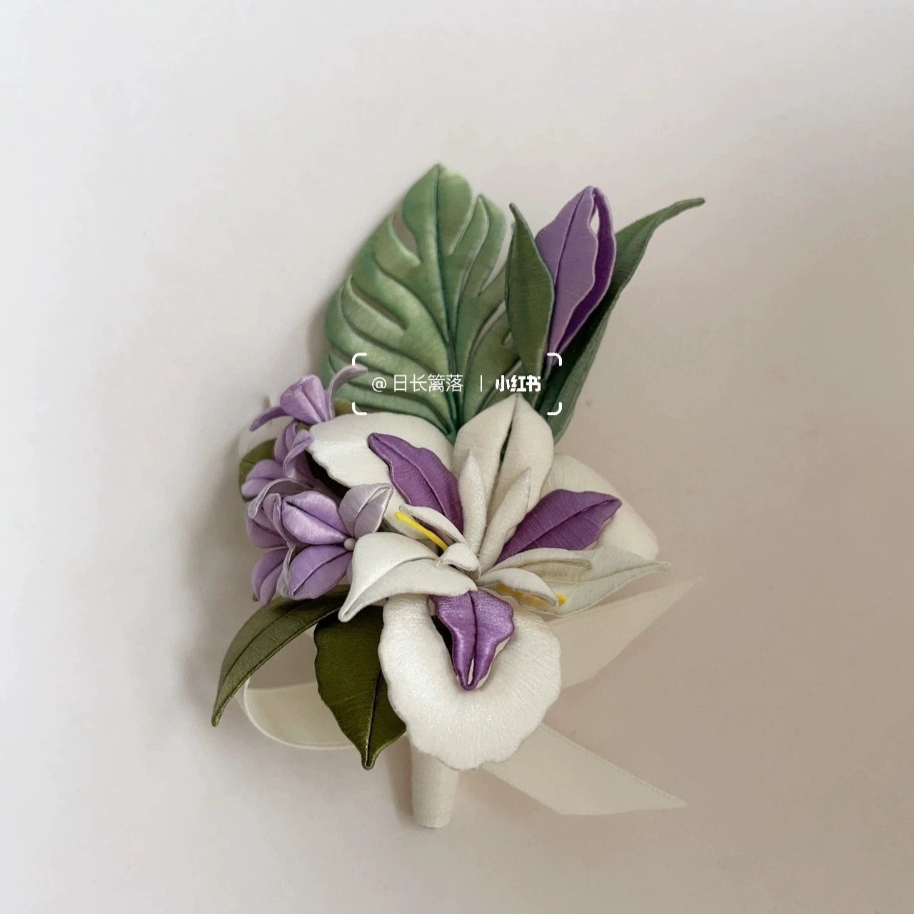 Iris Bespoke Corsage - Silk Corsage(Chanhua)