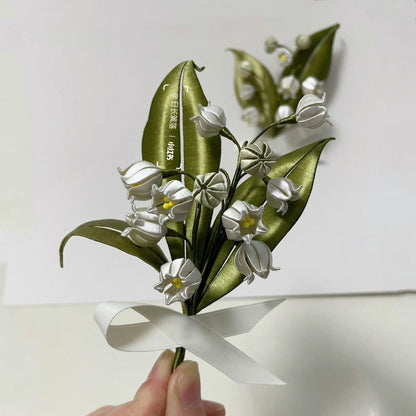 Bell Orchid Bespoke Corsage - Silk Corsage(Chanhua)