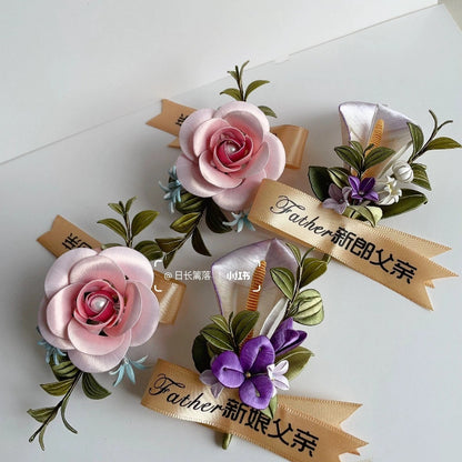 Flower Bespoke Corsage - Silk Corsage(Chanhua)