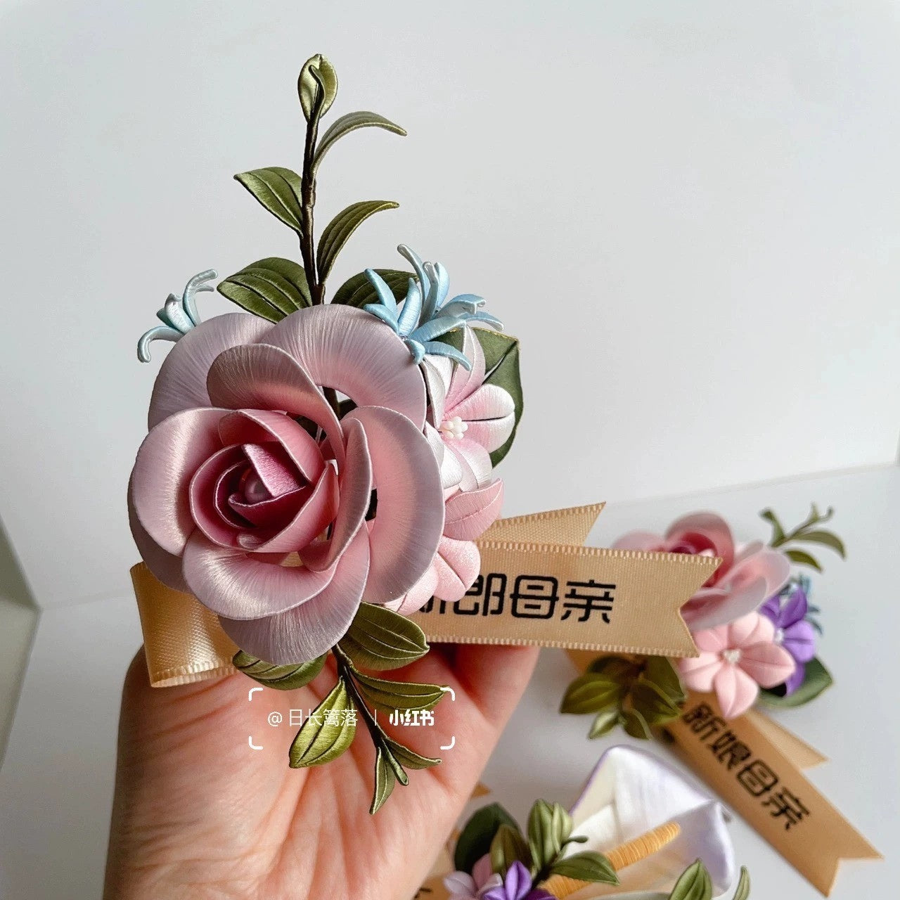 Flower Bespoke Corsage - Silk Corsage(Chanhua)