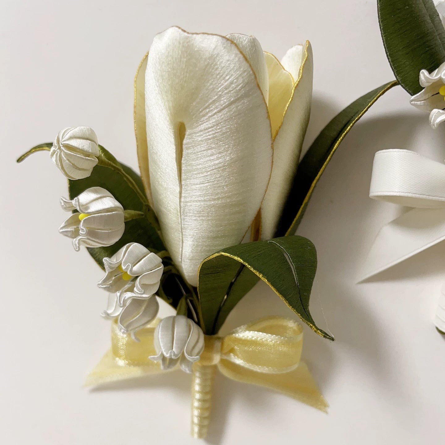 Tulip Bespoke Corsage - Silk Corsage(Chanhua)