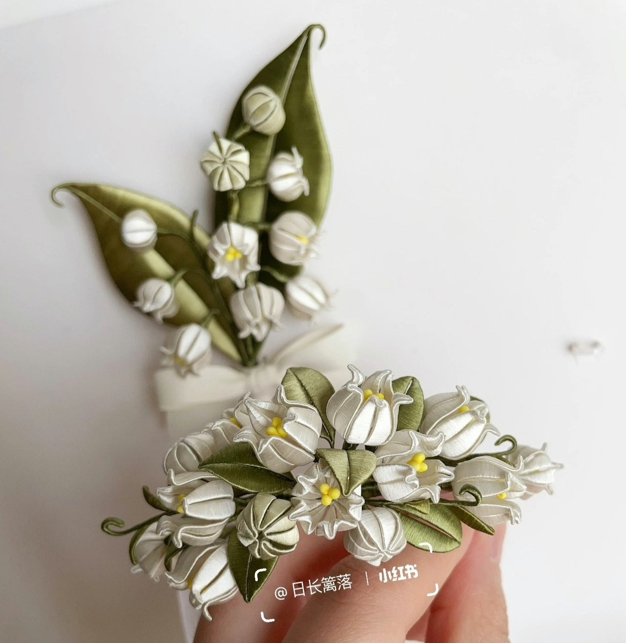 Bell Orchid Bespoke Corsage - Silk Corsage(Chanhua)