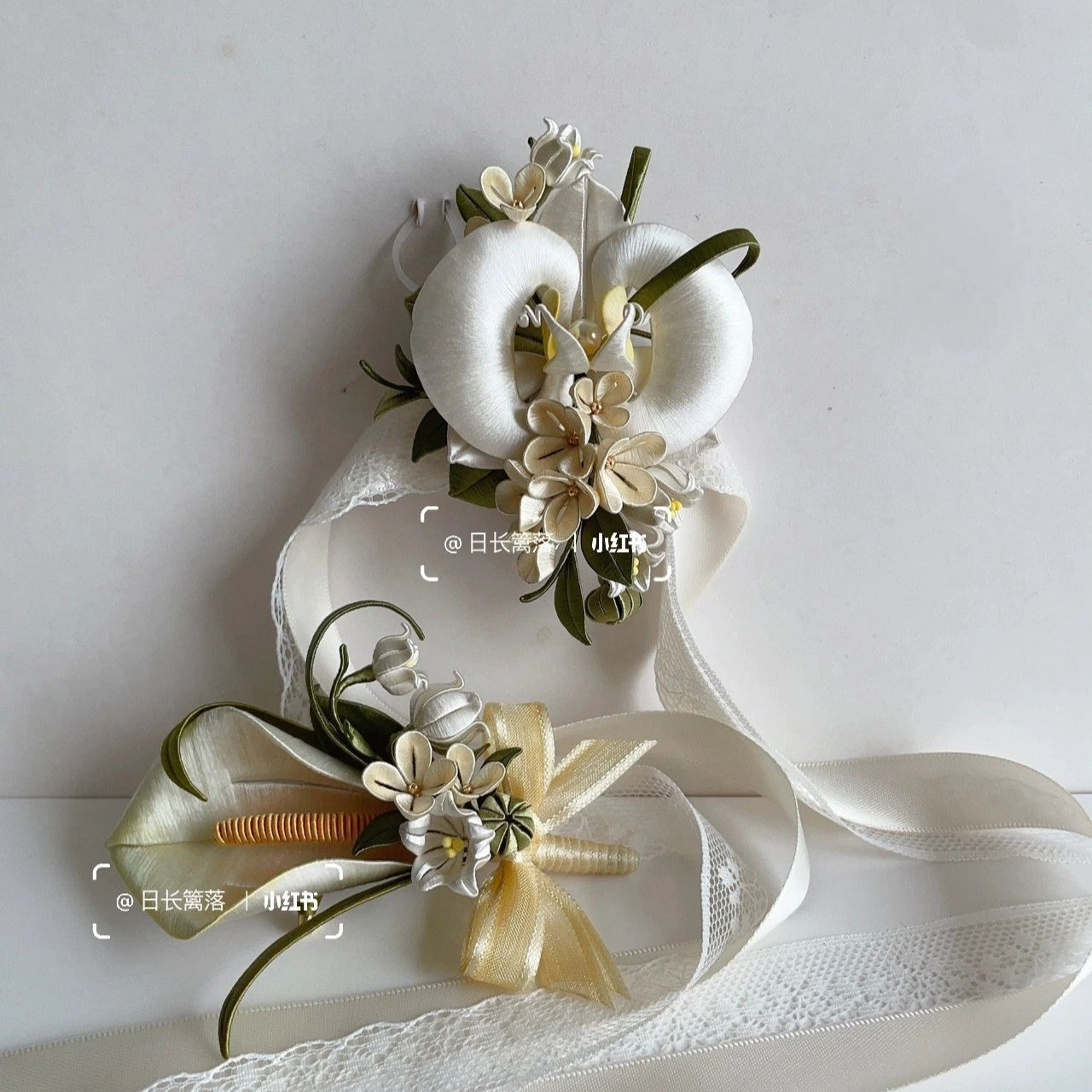 Phalaenopsis Bespoke Corsage - Silk Corsage(Chanhua)