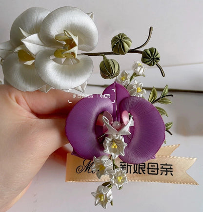 Phalaenopsis Bespoke Corsage - Silk Corsage(Chanhua)