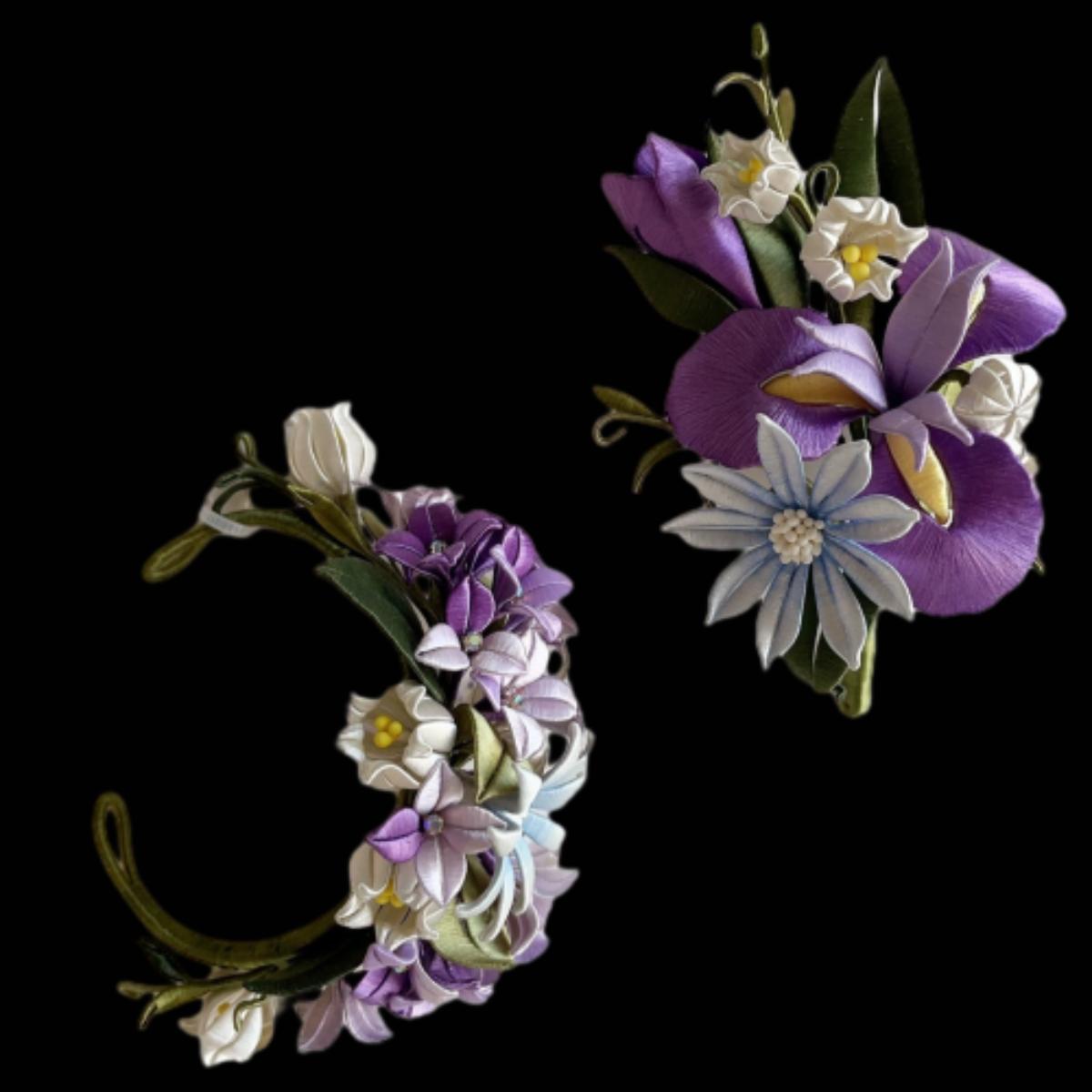 Bouquet Bespoke Wrist Flower - Silk Wrist Flower(Chanhua)