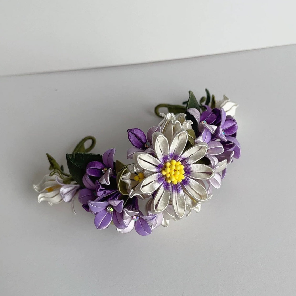 Bouquet Bespoke Wrist Flower - Silk Wrist Flower(Chanhua)