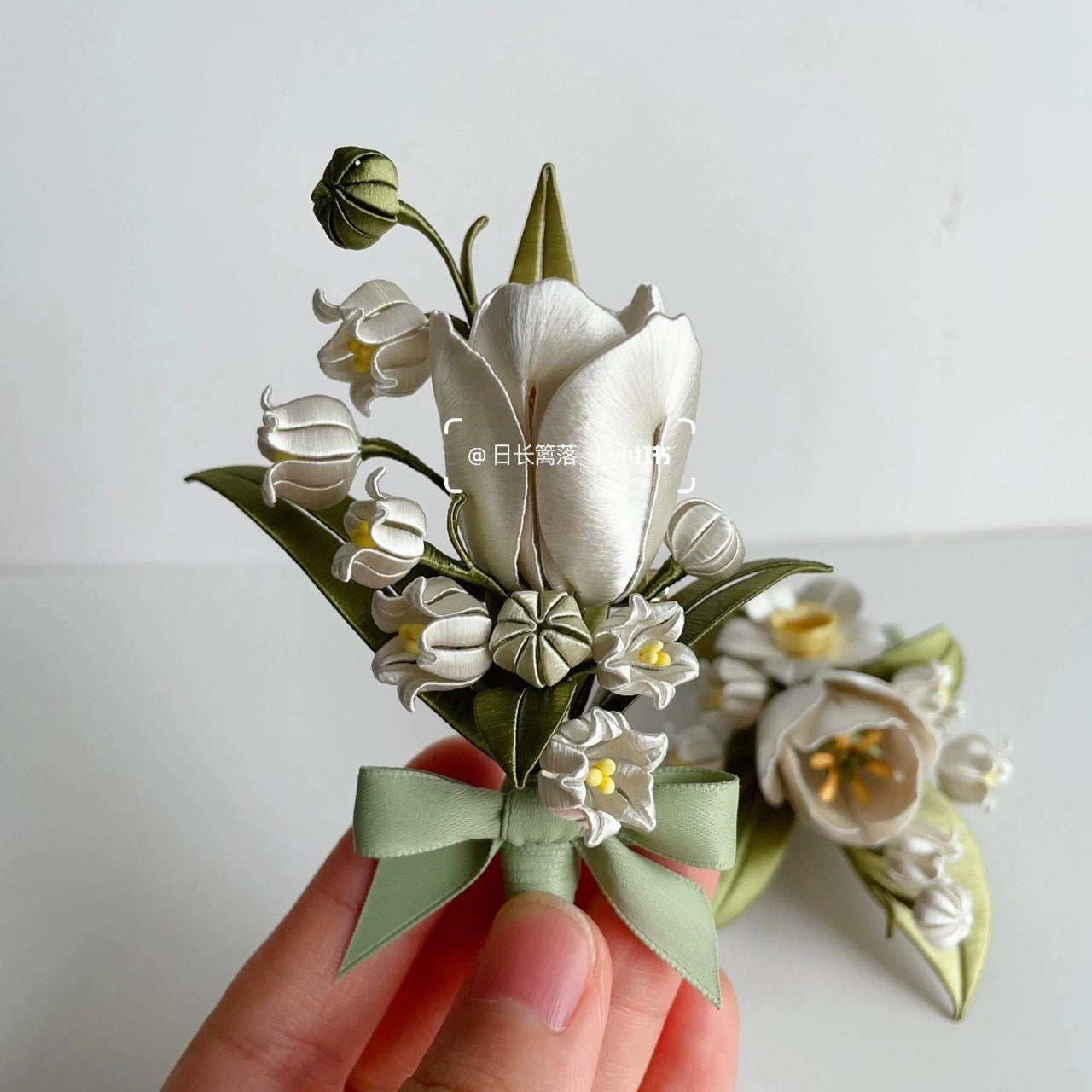 Tulip Bespoke Corsage - Silk Corsage(Chanhua)