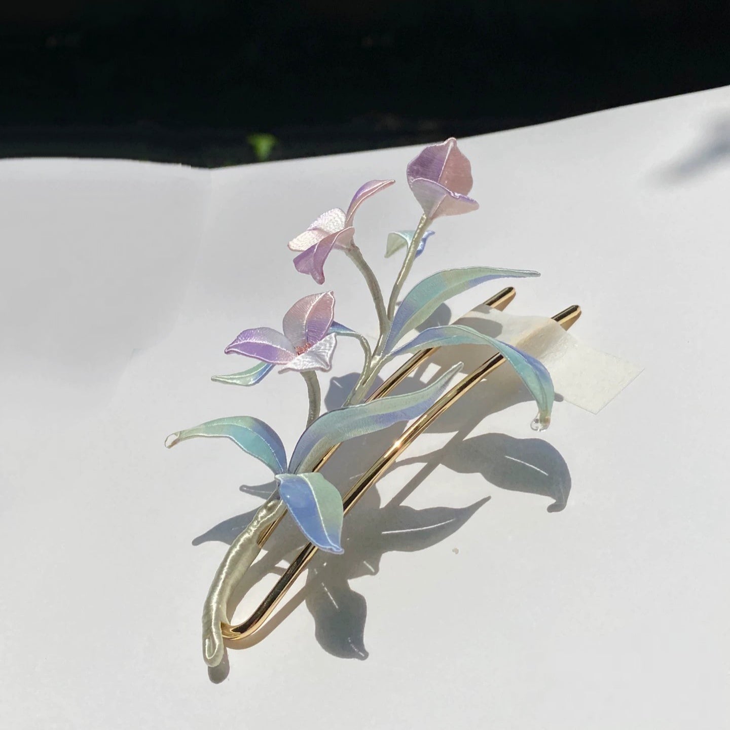 Bougainvillea Bespoke Hairpin - Silk Hairpin(Chanhua)