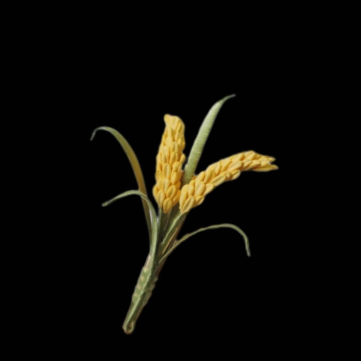 Ears of Wheat Bespoke Brooch - Silk Brooch(Chanhua)