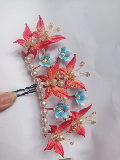 Butterfly Bespoke Hairpin - Silk Hairpin(Chanhua)