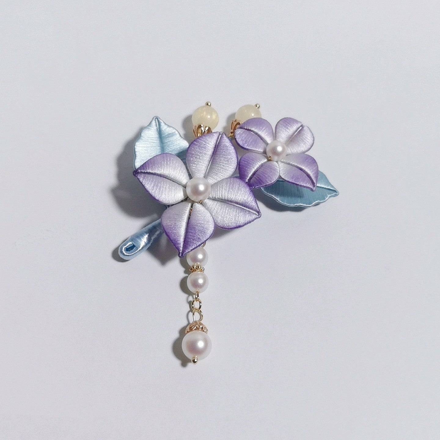 Xinci Handmade Brooch - Silk Brooch(Chanhua)