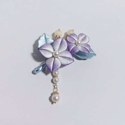 Xinci Handmade Brooch - Silk Brooch(Chanhua)
