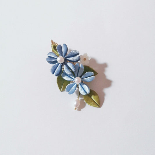 Daisy Handmade Hairclip - Silk Hairclip(Chanhua)