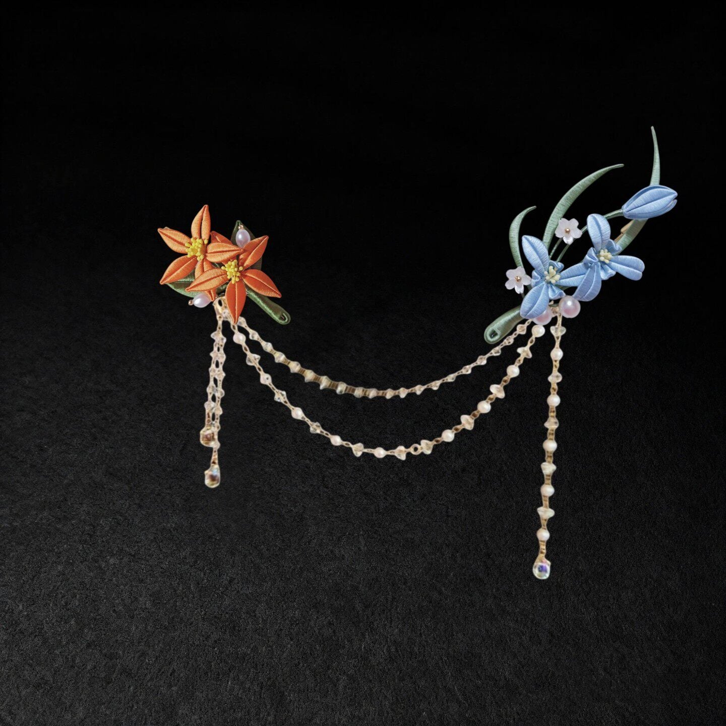 Handmade Chanhua Orchid Brooch - Daily, Wedding & Banquet
