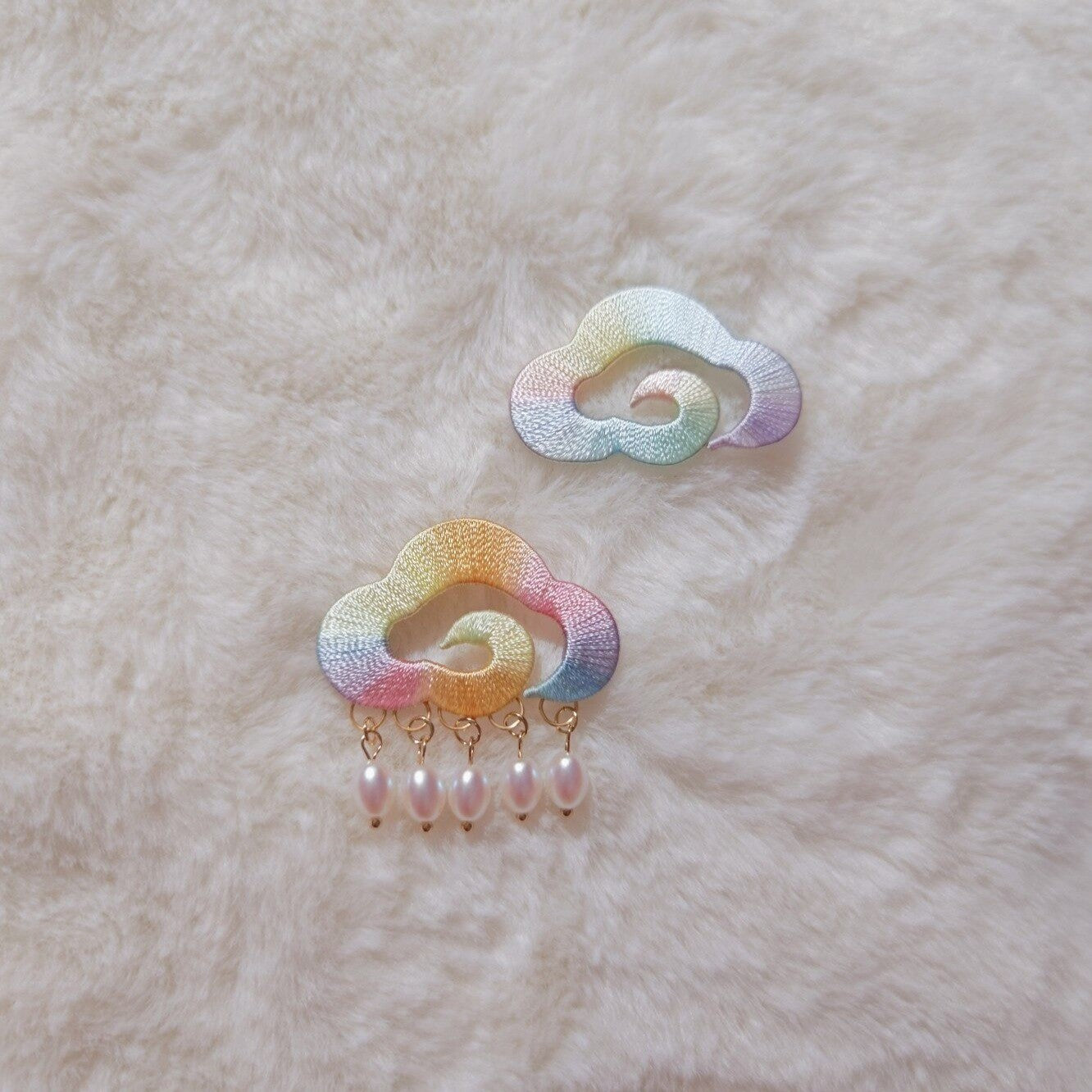 Handmade Chanhua Cloud Hair Clip - Daily, Wedding & Banquet