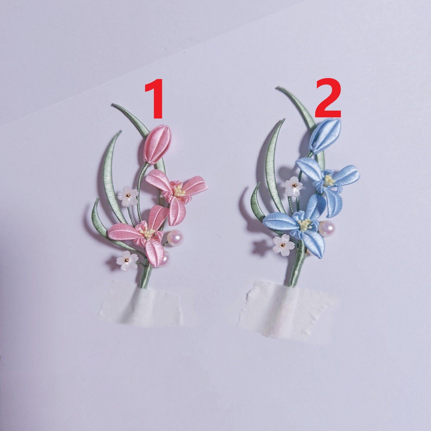 Handmade Chanhua Orchid Brooch - Daily, Wedding & Banquet