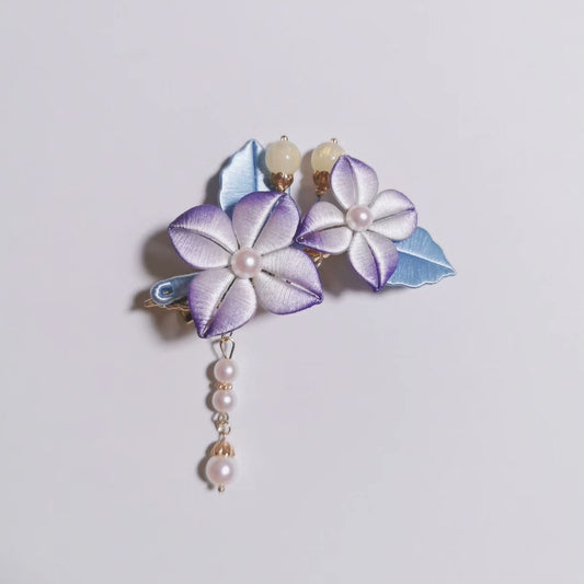 Xinci Handmade Brooch - Silk Brooch(Chanhua)