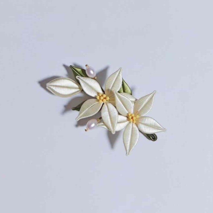 Handmade Chanhua Bellflower Hair Accessory - Daily, Wedding & Banquet