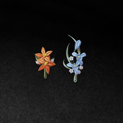 Handmade Chanhua Orchid Brooch - Daily, Wedding & Banquet