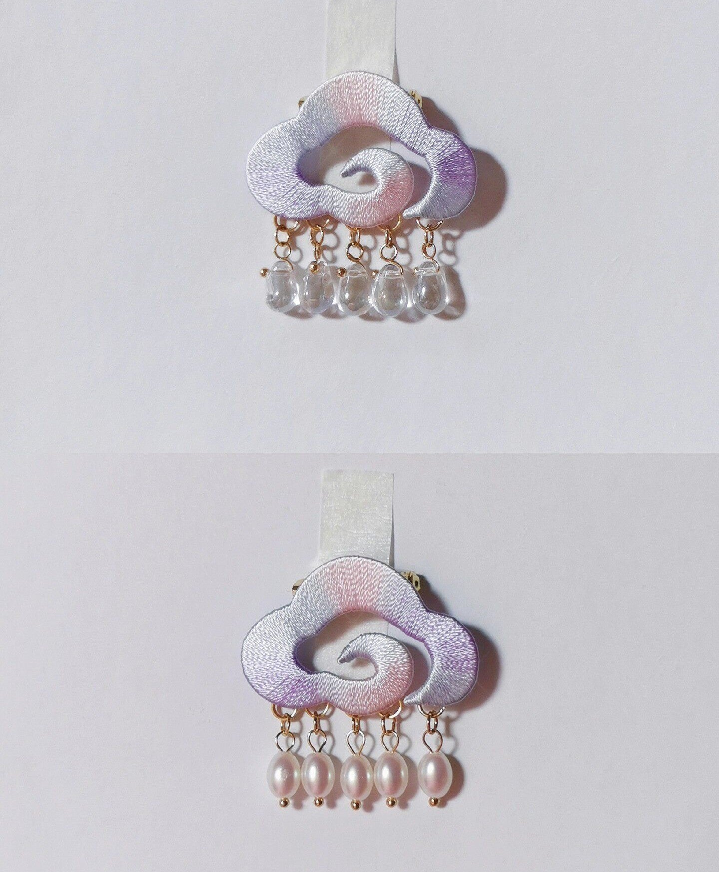 Handmade Chanhua Cloud Hair Clip - Daily, Wedding & Banquet