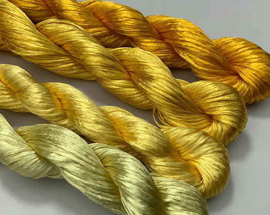 11g Suzhou Embroidery Thick Untwisted Mulberry Silk Thread(%005)