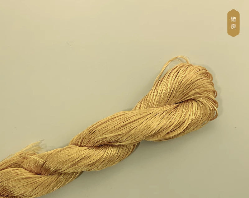 11g Suzhou Embroidery Thick Untwisted Mulberry Silk Thread(%009  如梦令)