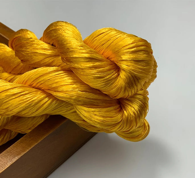 11g Suzhou Embroidery Thick Untwisted Mulberry Silk Thread(%005)