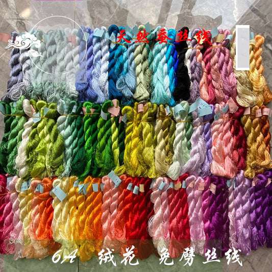 400m Suzhou Embroidery Monofilament Untwisted Mulberry Silk Thread(400m*190)