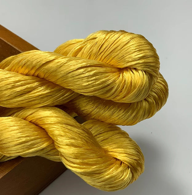 11g Suzhou Embroidery Thick Untwisted Mulberry Silk Thread(%005)