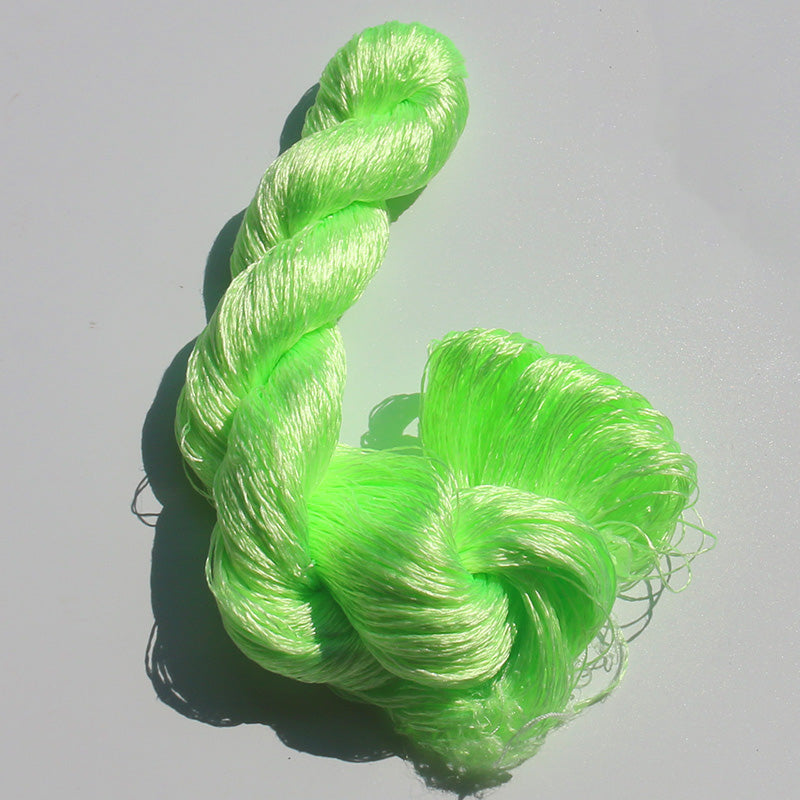 400m Suzhou Embroidery Mulberry Silk Thread(^special green01)