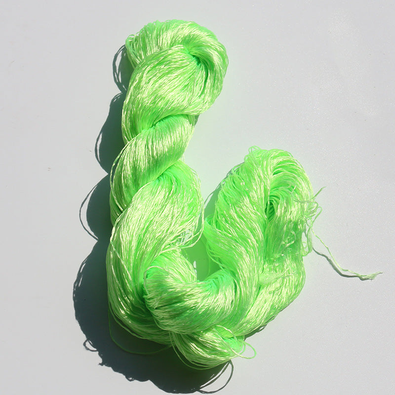 400m Suzhou Embroidery Mulberry Silk Thread(^special green01)