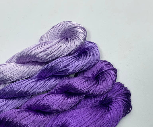 11g Suzhou Embroidery Thick Untwisted Mulberry Silk Thread(%006)