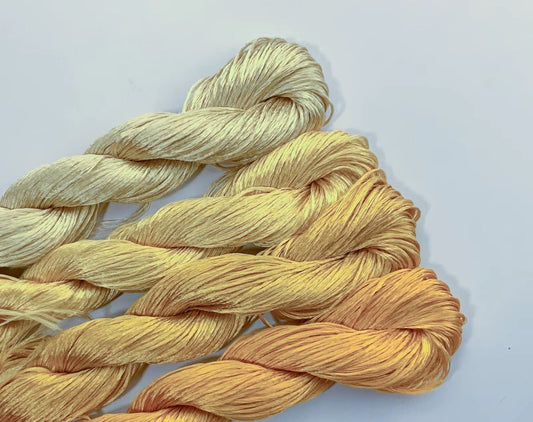 11g Suzhou Embroidery Thick Untwisted Mulberry Silk Thread(%009  如梦令)