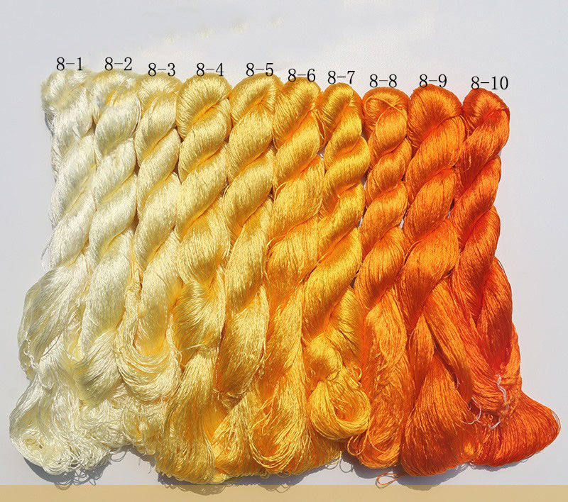 400m Suzhou Embroidery Mulberry Silk Thread(^008)