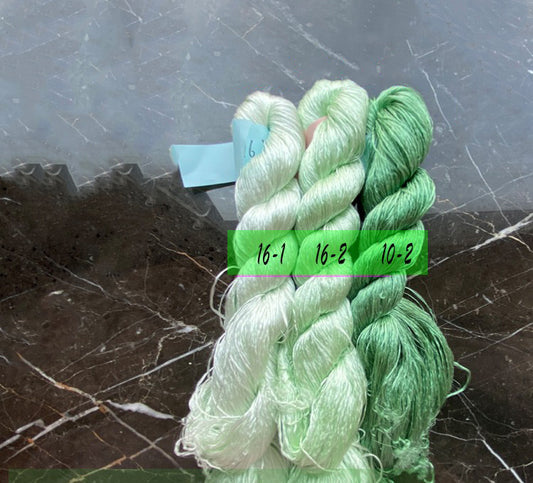 400m Suzhou Embroidery Monofilament Untwisted Mulberry Silk Thread(set16)