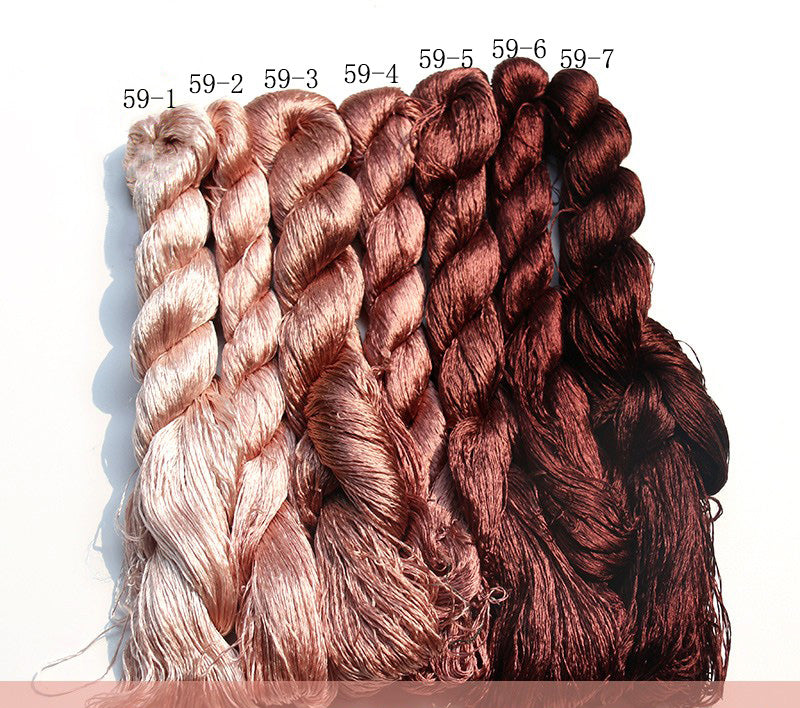 400m Suzhou Embroidery Mulberry Silk Thread(^059)