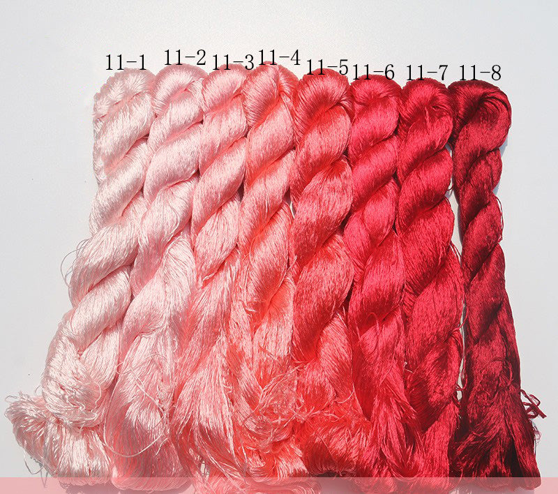 400m Suzhou Embroidery Mulberry Silk Thread(^011)